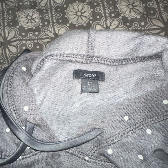 aerie polka dot hoodie - Picture 3 of 3